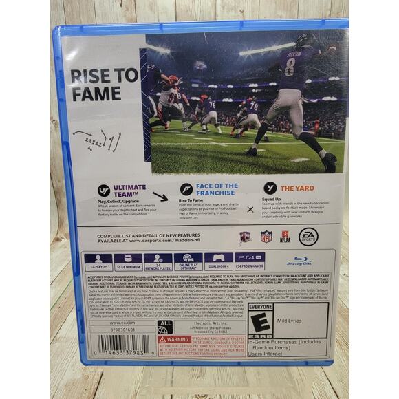Madden NFL 21 Sony PS4 PlayStation 4 AD - Tested - Picture 2 of 5